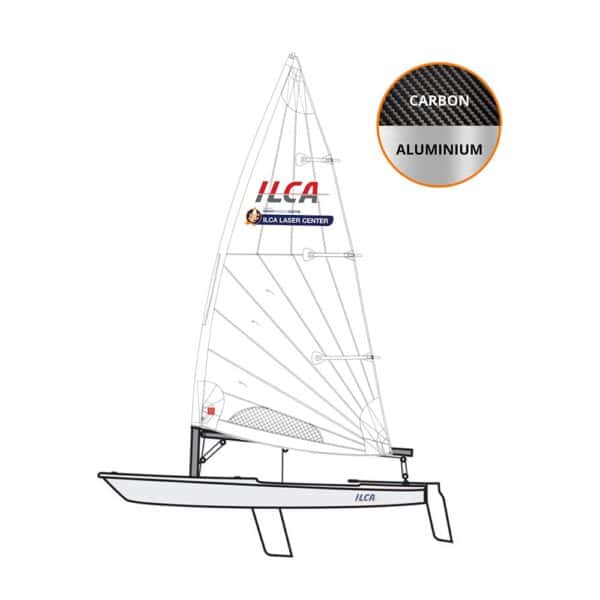 ILCA 7 Element Six 2022 EX Demo Boat