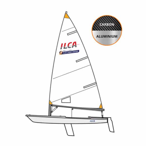 ILCA 4 Devoti Alu/Carbon mast