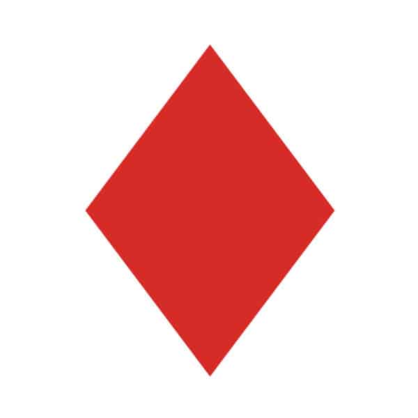 Red Rhombus